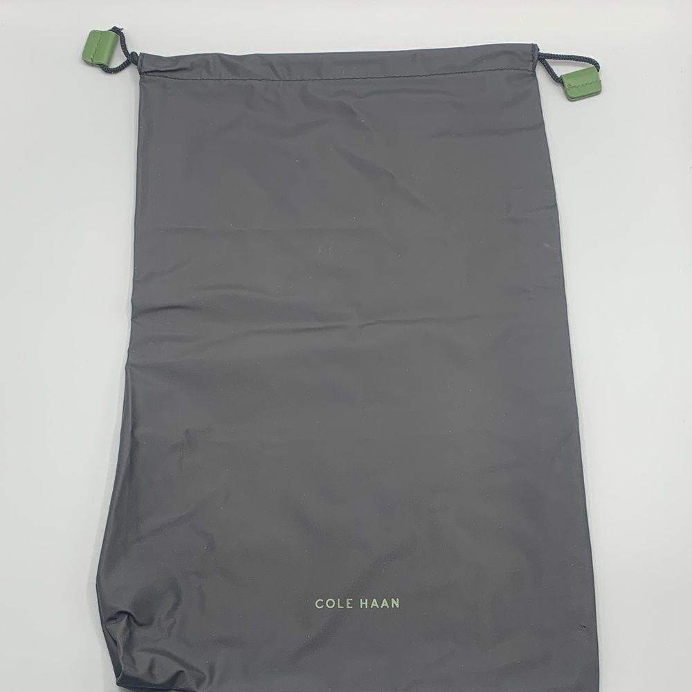 COLE HAAN | 1 UNISEX ORIGINAL SHOE DUST BAG | BLACK CHARCOAL GREEN
